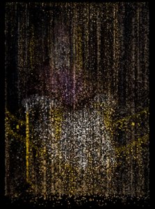 Az ártatlanság vége, 2009 (vetítővászon, projektor és merevlemez) alkotó: Mat Collishaw