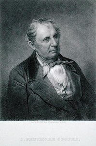 James Fenimore Cooper (1789-1851), Henry Bryan Hall (1808-84) metszete egy dagerrotípia (metszet) után alkotó: Mathew (after) Brady