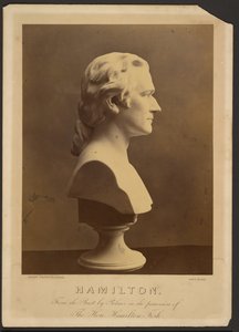 Alexander Hamilton mellszobra alkotó: Mathew B. Brady