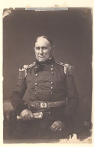 David E. Twiggs vezérőrnagy alkotó: Mathew B. Brady