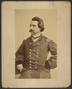 [John A. Logan tábornok portréja] alkotó: Mathew B. Brady