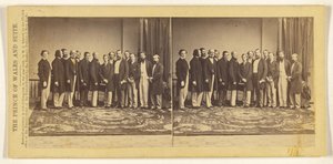 A walesi herceg és kísérete alkotó: Mathew B. Brady