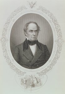 Daniel Webster, „The History of the United States”, 4. évf. II, Charles Mackay, T. Knight metszet egy dagerrotípiából (metszet) alkotó: Mathew B. Brady
