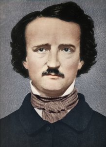Edgar Allan Poe, 1840, 1939 alkotó: Mathew B. Brady