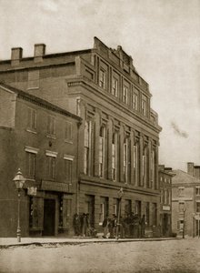 Forrest Hall börtön, Washington, D.C., 1861-65 alkotó: Mathew B. Brady