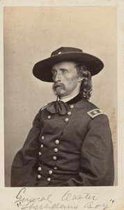 George Armstrong Custer tábornok,1865 (fénykép)