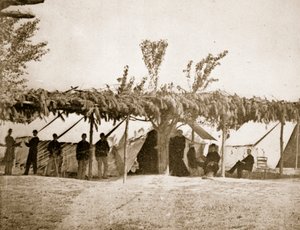 Általános Kórház, City Point, 1861-65 alkotó: Mathew B. Brady