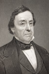 Lewis Cass, a "Gallery of Historical Portraits"-ból, megjelent 1880 körül