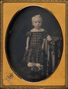 Névtelen gyermekportré, 183960. alkotó: Mathew Brady