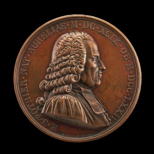Robert-Joseph Pothier, 1699-1772, jogász és professzor [előlap], 1823. alkotó: Mathias Nicholas Marie Vivier