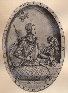 IX. Károly francia király, 1568 1894 alkotó: Mathias Zundt