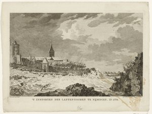 A lapp torony összeomlása Nijmegenben, 1784 A Lapp-torony összeomlása Nijmegenben. 1784-ben (cím a tárgyon) alkotó: Mathias de Sallieth