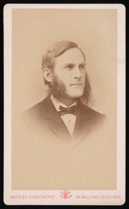 Samuel Hubbard Scudder portréja 1837-1911, 1871 körül. alkotó: Mathieu Deroche