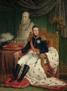 I. Willem király (olaj, vászon)