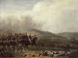 Willem Frederik (1772-1843) Orange hercege a Quatre Bras-i csatában