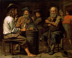 Parasztok egy kocsmában, 1640-es évek.