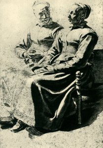 Két parasztasszony, 17. század közepe, 1943.