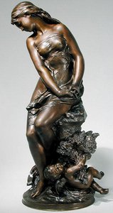 A tavasz allegóriája (bronz) (lásd még: 226235) alkotó: Mathurin Moreau