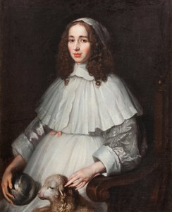 Anna Margareta von Haugwitz 1650 körül alkotó: Mattaus the Younger Merian