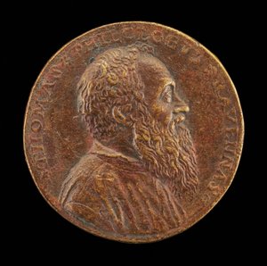 Tommaso Rangone, 1493-1577, ravennai orvos [előlap], 1562.