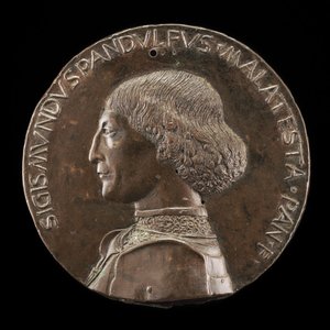 Sigismondo Pandolfo Malatesta, 1417-1468, Rimini és Fano ura [előlap], 1446.