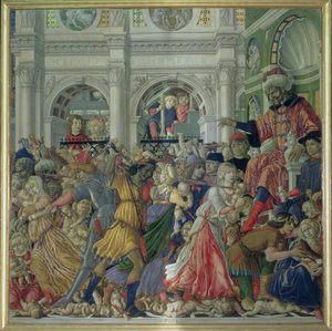 Az ártatlanok mészárlása, 1482 (tempera a panelen)