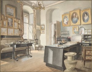Tanulmányi belső St. Poltenben alkotó: Matthäus Kern