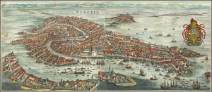 Matthäus Merian 1636-os madártávlatból készített Velencét ábrázoló képe