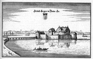 Argen - részlet a Topographia Sueviae (Schwaben) című kötetből alkotó: Matthaus Merian