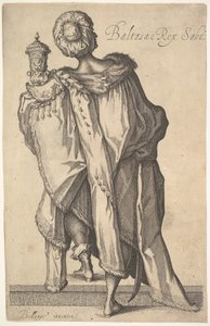 Balthasar, Jacques Bellange A mágusok imádása című művében, kb. 1610-50.