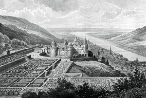 Heidelberg kastély, Németország, 1620 1903.