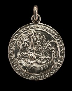 Pajzs, Cuirass, Casque és Crest [fordítva], 1541.