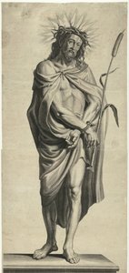 Ecce Homo Ecce Homo, Megfeszített Krisztus, Szűz Mária és János evangélista sorozat (sorozat címe) alkotó: Mattheus Borrekens