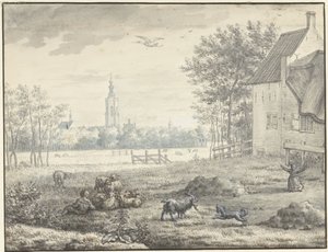 Kilátás Hágára alkotó: Mattheus Verheyden