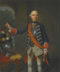 Friedrich Wilhelm Ernst, Schaumburg-Lippe grófjának portréja 1724-1777, 1763