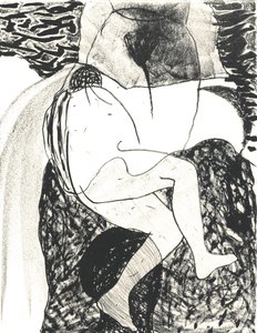Des Bêtes" Artist Book 3, 2018 (litográfia)