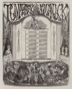Tomahawk almanach 1869-re (színes litó) alkotó: Matthew