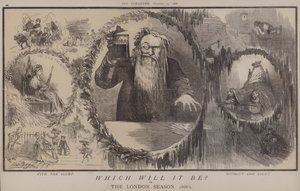 Melyik lesz? vagy, The London Season 1868-9 (színes litó) alkotó: Matthew