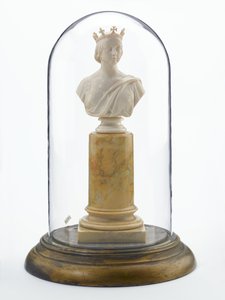 Viktória királynő mellszobra alkotó: Matthew Noble