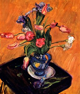 Tulipán és írisz, 1929 alkotó: Matthew Smith