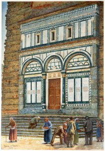 Die Badia von Fiesole, Florenz, Italien von Matthew Thomas Rooke