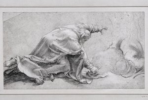 Szent Péter, az átváltoztatás apostola, oldalnézet ... alkotó: Matthias (after) Gruenewald