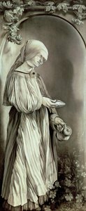 Magyar Szent Erzsébet (1207-31) 1509 (grisaille) alkotó: Matthias (c.1480 1528) Grunewald