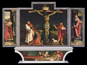 Isenheim oltárképe alkotó: Matthias Grünewald