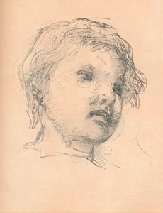 Vázlat egy gyermekről, 1920 alkotó: Matthias Marris