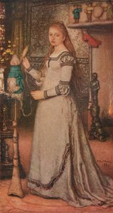 Lány döcögős, c1873 alkotó: Matthijs Maris