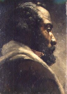 Egy néger feje (panel)