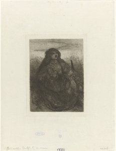 Nő a tájban Nő a szaggatott alkotó: Matthijs Maris