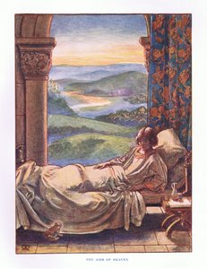A mennyország levegője, illusztráció a Lady and Fairy Tales-ből, 1914