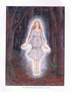 A csodálatos gyermek sztárként költözött, illusztráció a Lady And Fairy Tales, 1914-ből